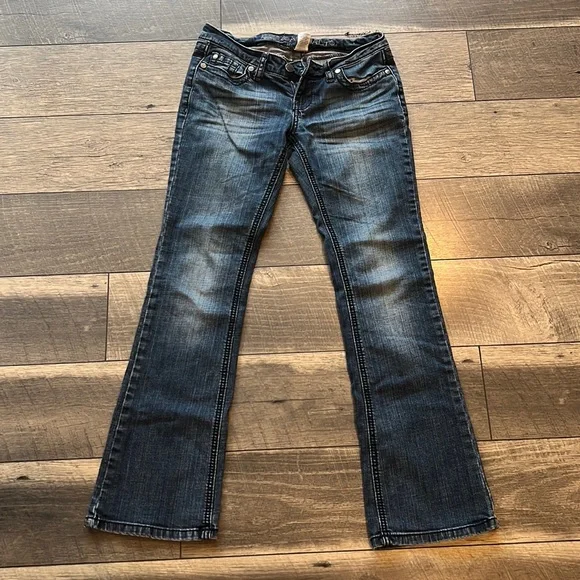 Blue Asphalt Jeans 1S Wide Leg - Picture 1 of 6